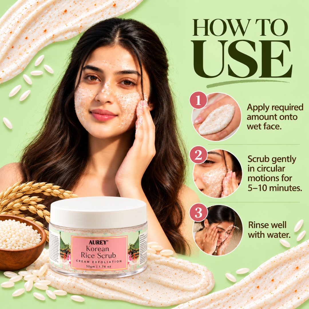 Aurey Rice Scrub 50gm