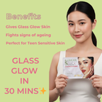 Aurey Korean 5 Step Glass Glow Cleanup Kit Whitening Hydrating Glass Glow