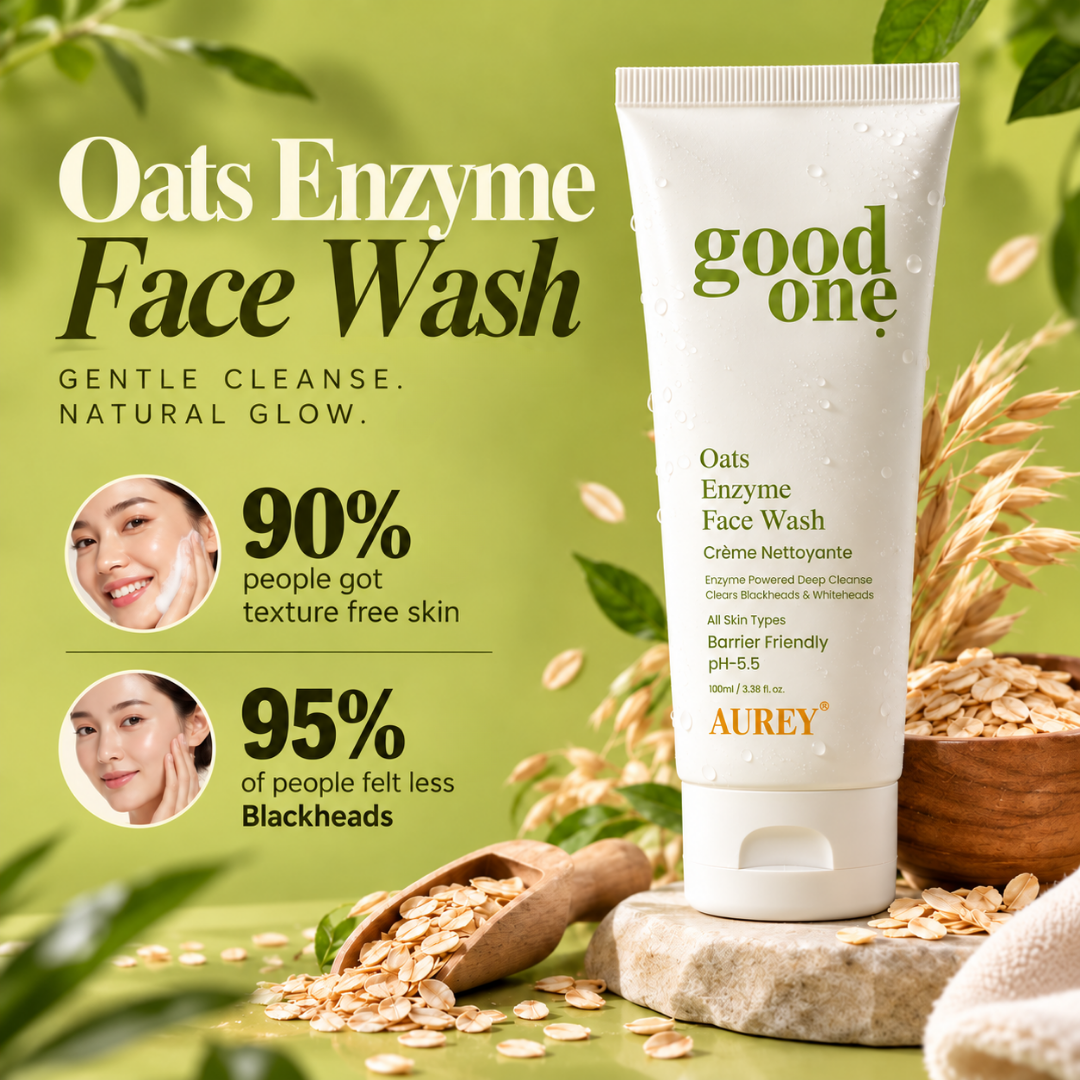 Aurey Good One Oats Enzyme Face Wash – Your 60-Second Everyday Facial