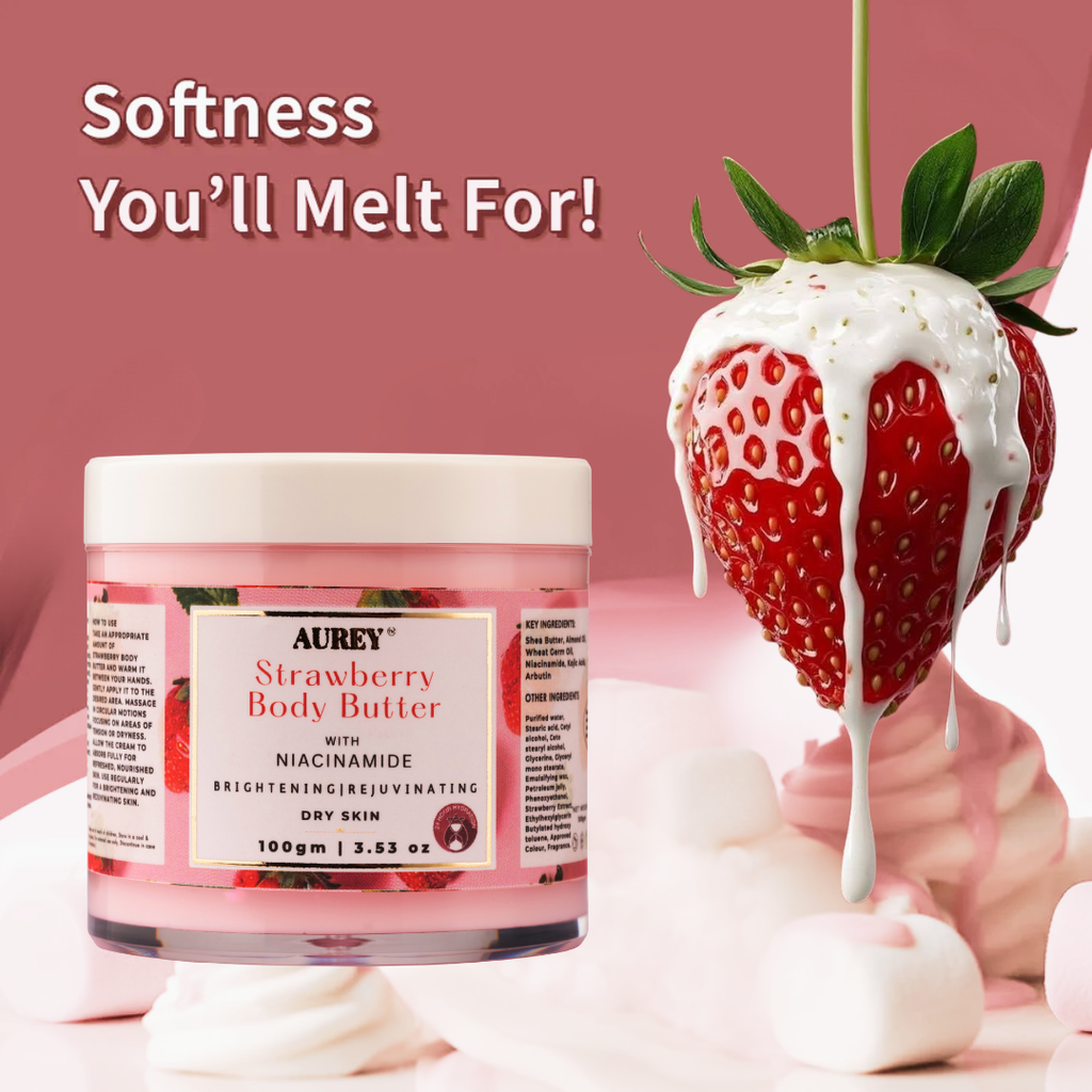 Aurey Strawberry Body Butter 100gm