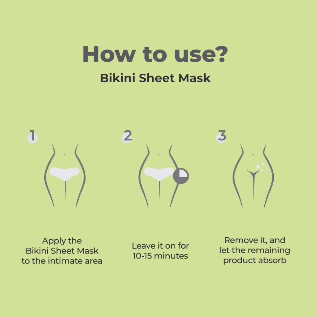 Post Bikini Wax Calming Sheet Mask