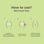 Post Bikini Wax Calming Sheet Mask