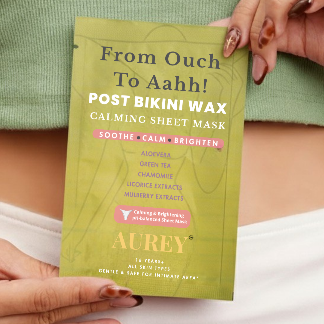 Post Bikini Wax Calming Sheet Mask