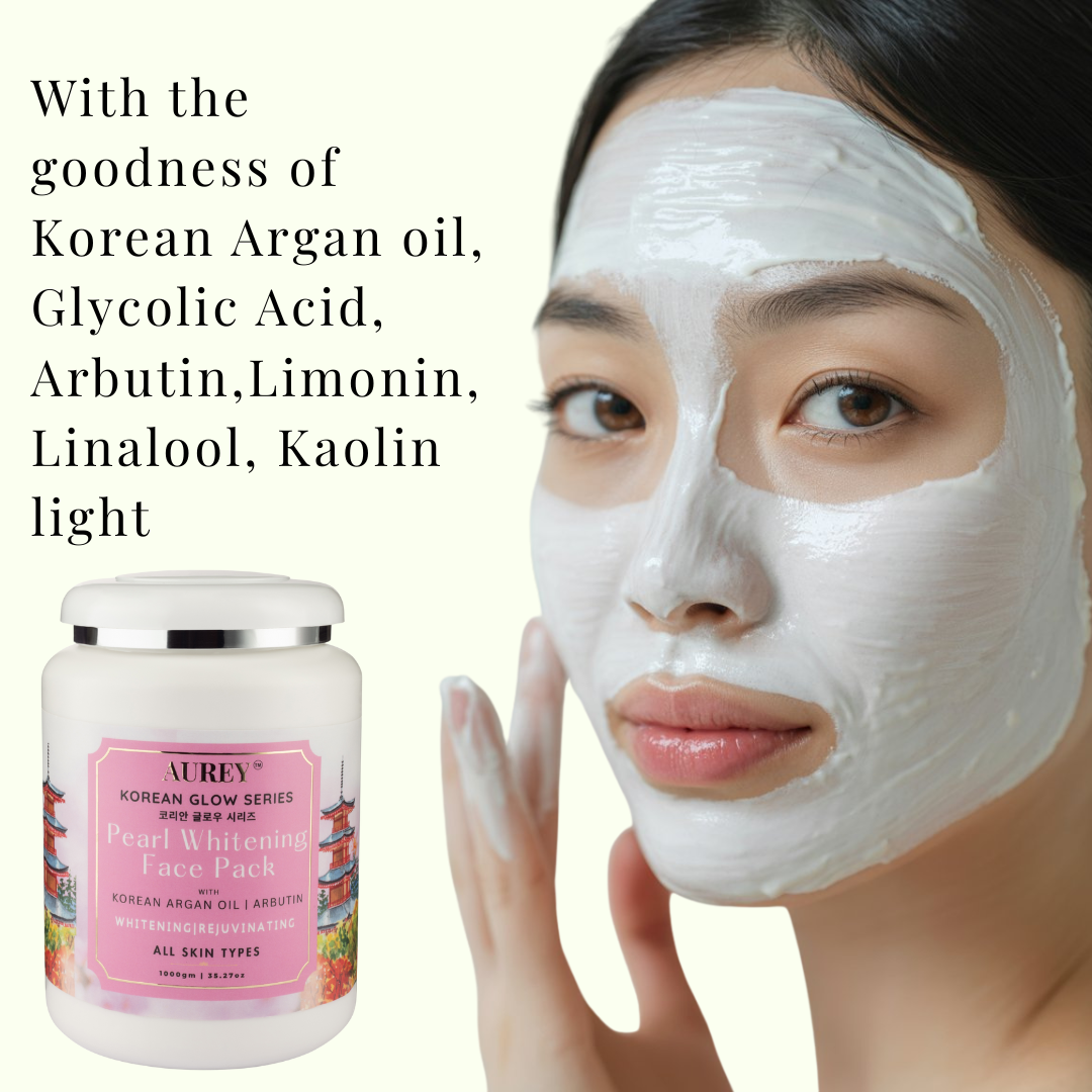 Aurey Korean Pearl Whitening Face Pack 1Kg