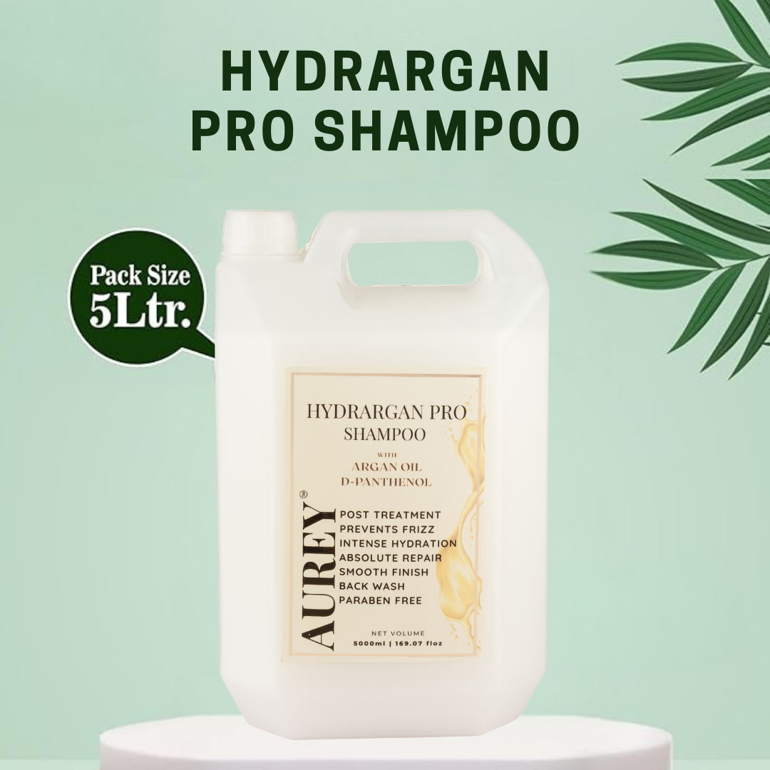 Aurey Hydrargan Pro Shampoo With Argan Oil & D-Panthenol 5000 ml