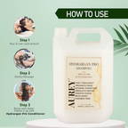 Aurey Hydrargan Pro Shampoo With Argan Oil & D-Panthenol 5000 ml
