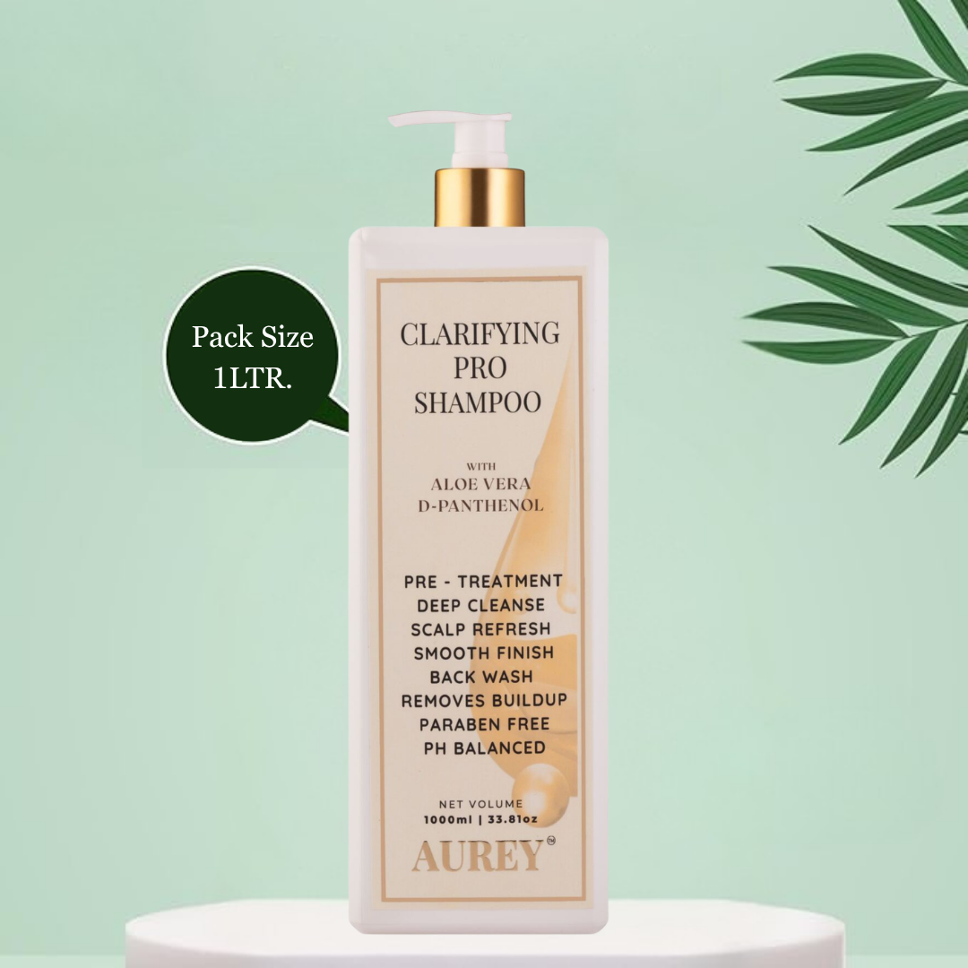 Aurey Clarifying Pro Shampoo With Aloe Vera & D-Panthenol 1000 ml