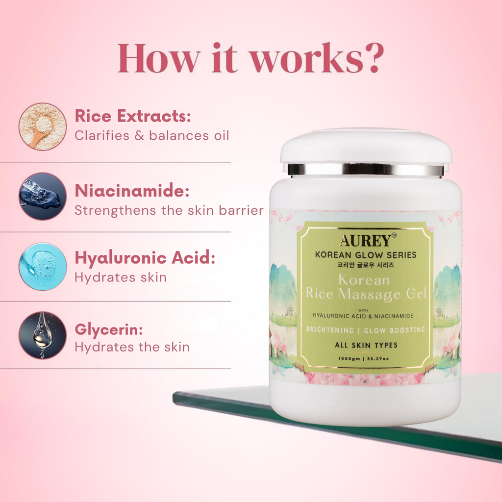 Aurey Korean Rice Massage Gel 1kg