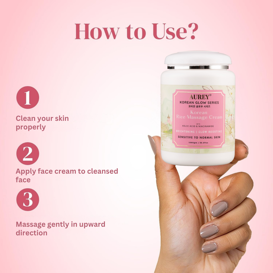 Aurey Korean Rice Massage Cream 1Kg