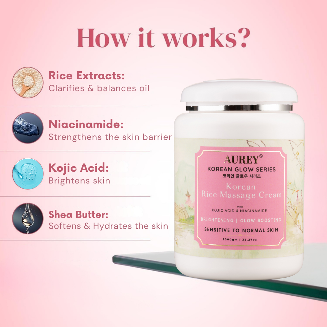 Aurey Korean Rice Massage Cream 1Kg
