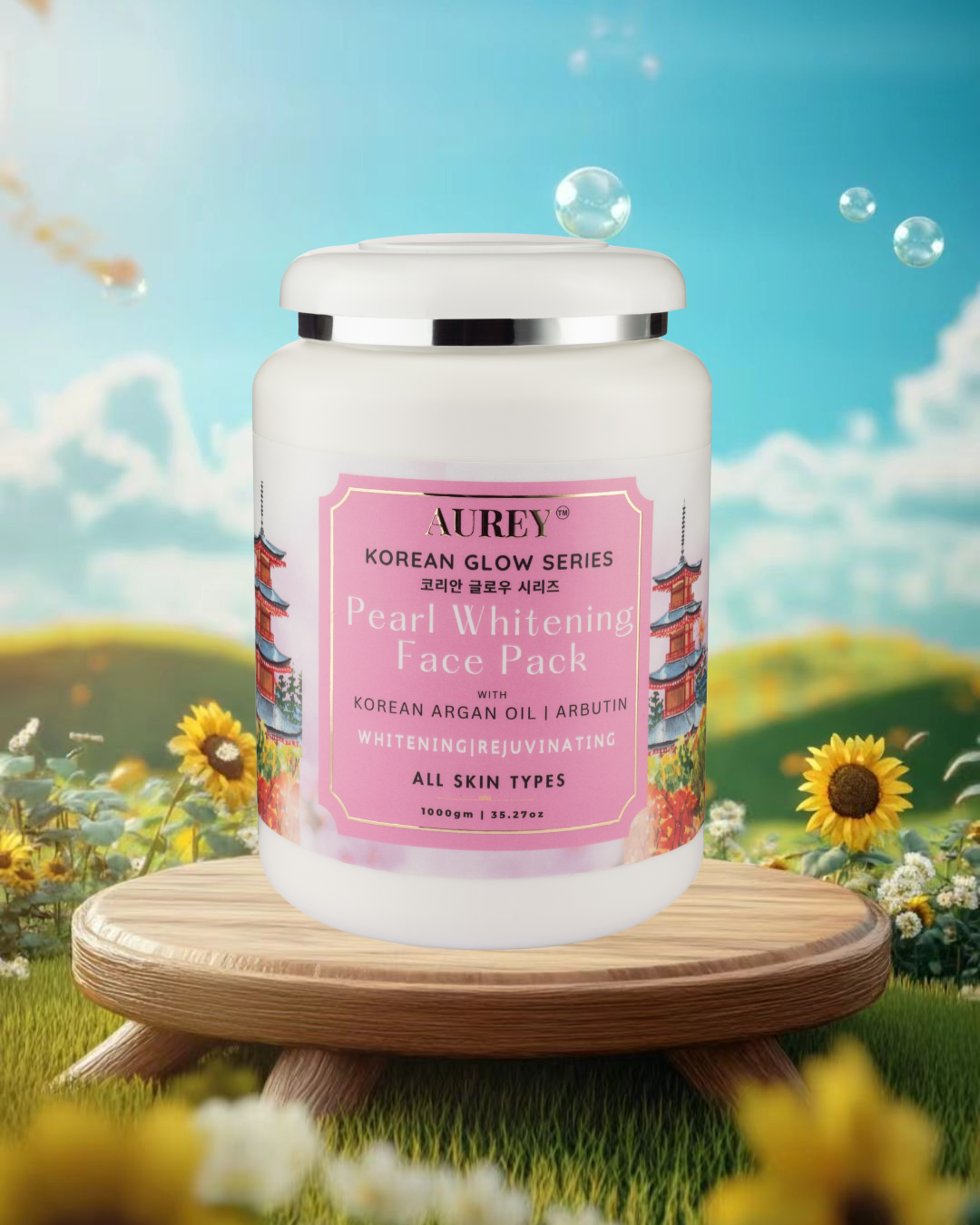 Aurey Korean Pearl Whitening Face Pack 1Kg