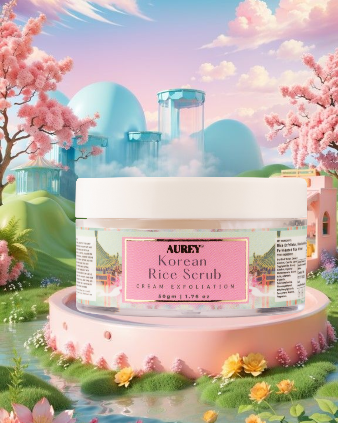 Aurey Rice Scrub 50gm