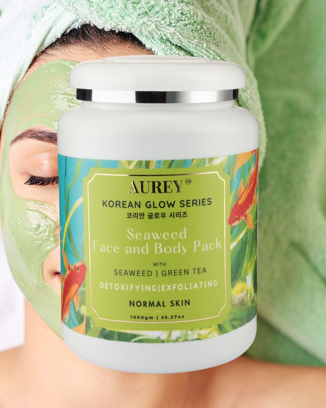 Aurey Korean Seaweed Face and Body Pack 1Kg
