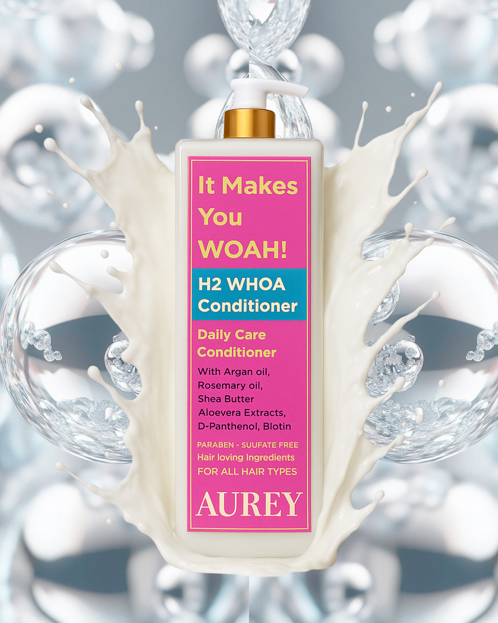 Aurey H2 WHOA Conditioner 1000ML