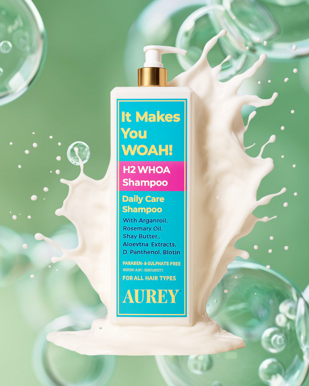 Aurey H2 WHOA Shampoo 1000ML