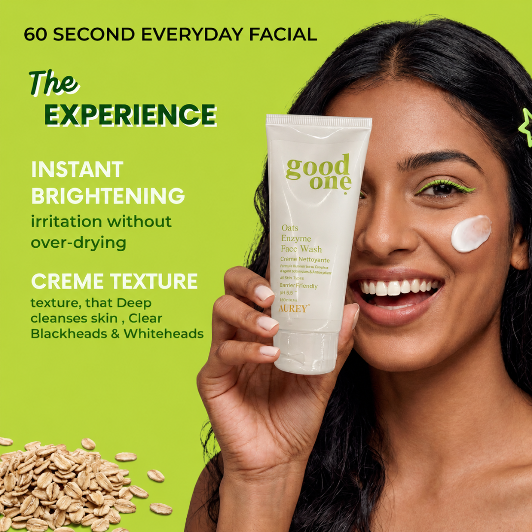 Aurey Good One Oats Enzyme Face Wash – Your 60-Second Everyday Facial