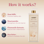 Aurey Korean Rice Silk Cleansing Milk 1 Kg