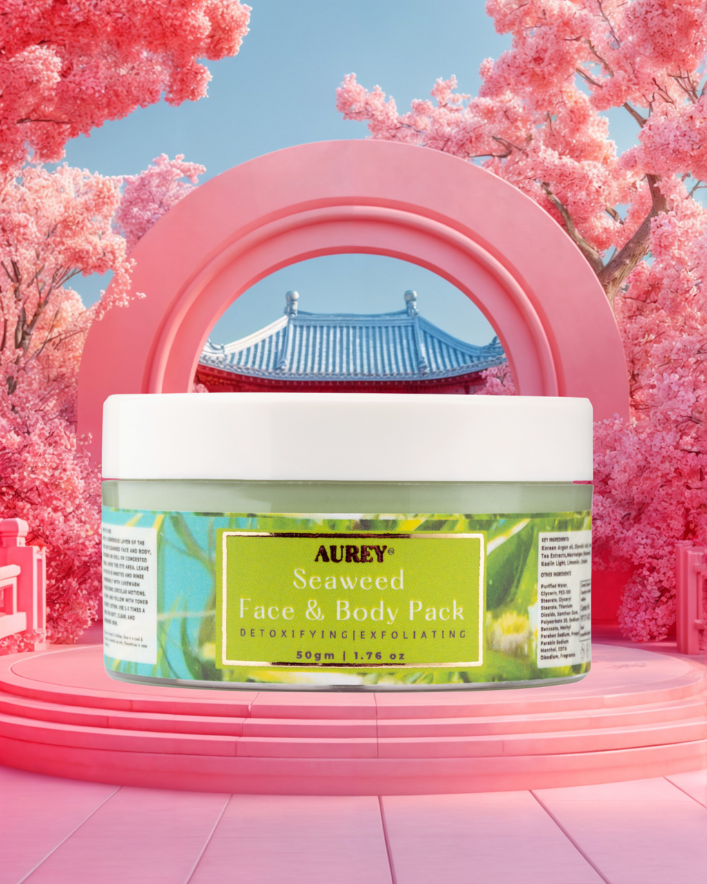 Aurey Seaweed Face and Body Pack 50gm