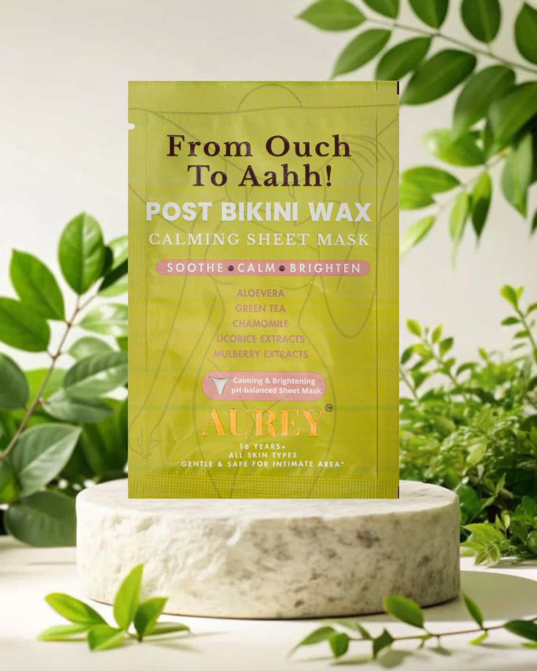 Post Bikini Wax Calming Sheet Mask