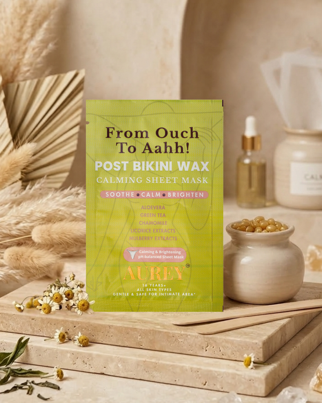 Post Bikini Wax Calming Sheet Mask