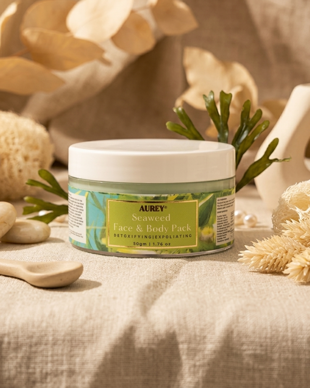 Aurey Seaweed Face and Body Pack 50gm