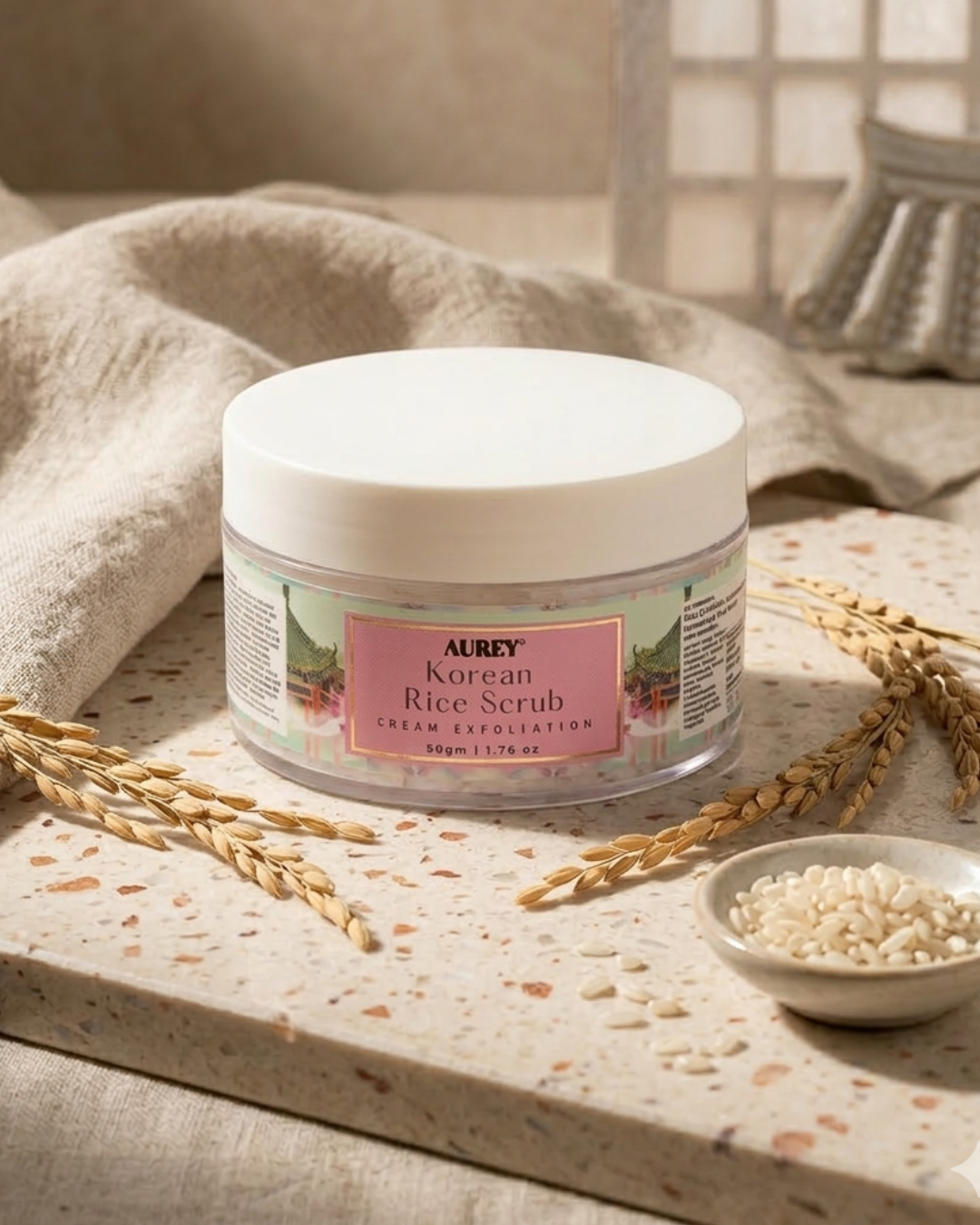 Aurey Rice Scrub 50gm