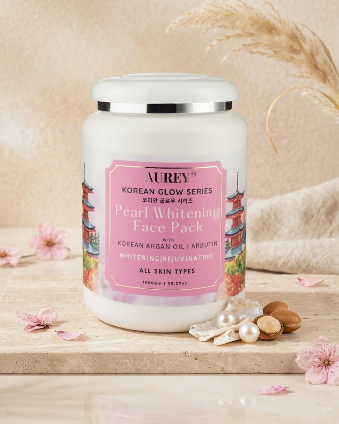 Aurey Korean Pearl Whitening Face Pack 1Kg